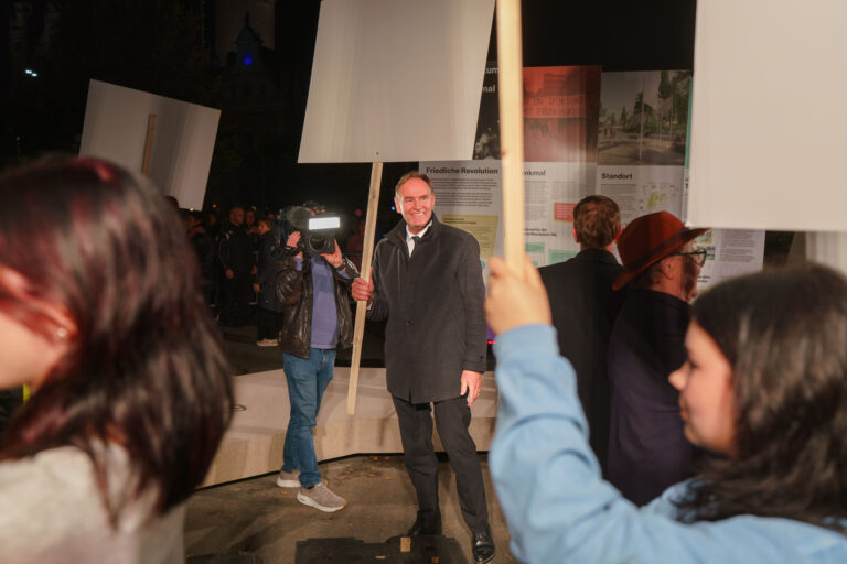 Enthüllung des Grundsteins