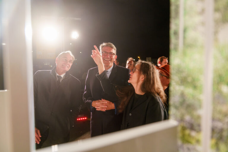 OBM Jung, Kutlturstaatsminister Weimer & Gesine Oltmanns