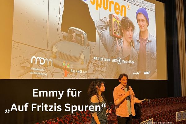 Foto zeigt Premiere zu "Auf Fritzis Spuren"