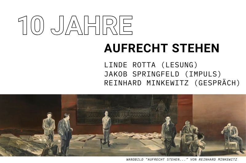 10 Jahre AUFRECHT STEHEN