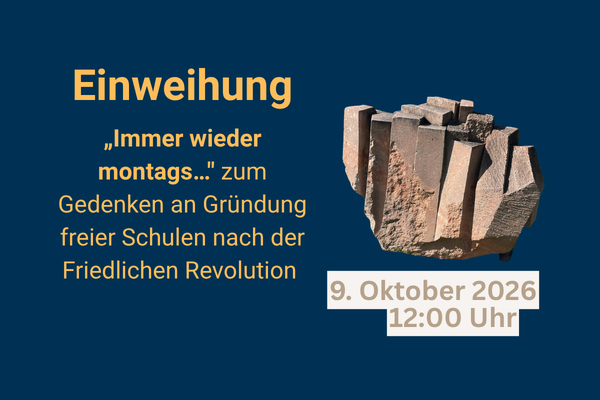Einweihung „Immer wieder montags…“
